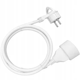   Orno jednostruki produžni kabel 1,5 m, 1 kom utičnica, bijela