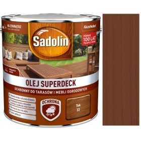  Sadolin ulje 2,5 l Tek 33