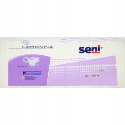 Super Seni Plus M pelene za odrasle, 30 kom.