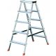 Krause ljestve 2,65 m aluminijske 2 x 5 do 150 kg