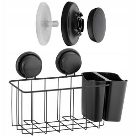 Yoka Home Gavi kupaonska košara crna 19x30x12 cm