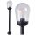 Lampa Ogrodowa Visokokvalitetni SuperLED E27 Crni Stupac 100 cm
