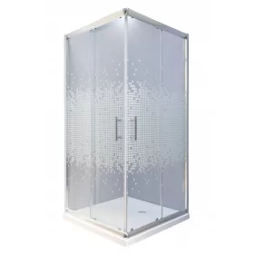 Gutta R-501 tuš kabina s kliznim vratima 90 x 90 cm