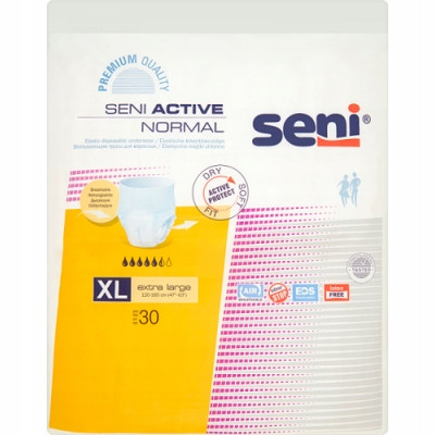 Seni Aktivne Normal XL, upijajuće gaćice 30 kom