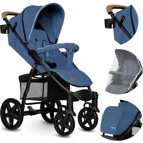 Lavanda Deluxe Kolica za bebe s dodatnom opremom