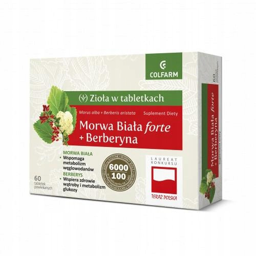 Bijela duda Forte + Berberin 60 tableta, Colfarm