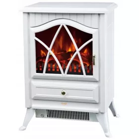   Električni kamin ADRIA s efektom plamena, 1800W, 54 x 41,5 x 28 cm, halogeno osvjetljenje, termostat, 2 boje