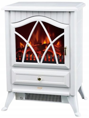 Električni kamin ADRIA s efektom plamena, 1800W, 54 x 41,5 x 28 cm, halogeno osvjetljenje, termostat, 2 boje