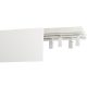  Dvostruka PVC stropna letvica s poklopcem 9cm 300cm
