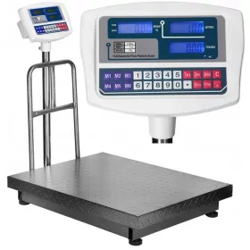 Elektronička platformna vaga Bielskie Wagi 500 kg x 100 g