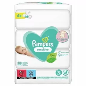  Pampers Sensitive vlažne maramice 4 x 80 kom.