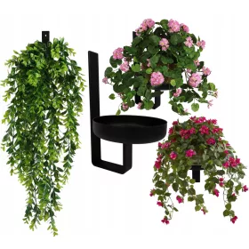 Stalak za cvijeće 25 cm, metalni