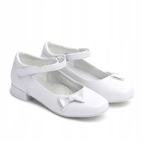   Cipela za prvu pričest za djevojčice Wojtyłko 2059, 33 bijele