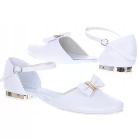 Bijele čipkaste cipelice za djevojčice veličine 39