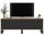 Loft TV stalak, Komoda APOLLO 2 za TV, crni MAT