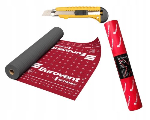 Eurovent XSTRONG krovna membrana 250 g/m² 45m2 + Nož sa Slomljenom Oštricom 18mm