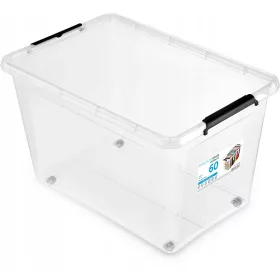 Prozirna kutija na kotačićima