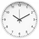 Modern20 zidni sat bež, bijela, crna 26cm
