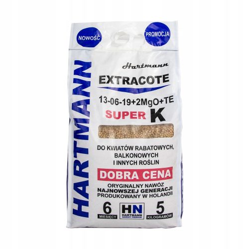 Gnojivo EXTRACOTE SUPER K obloženo 5 kg