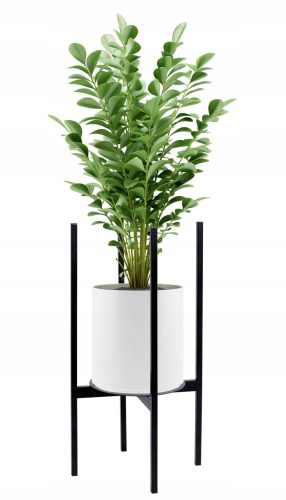 Kovčeg stalak za cvijeće Loft 60 cm crni