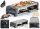  QUIGG KAMENI TANJUR Raclette 8 tava STONE & GRILL Party 1300W 8 osoba