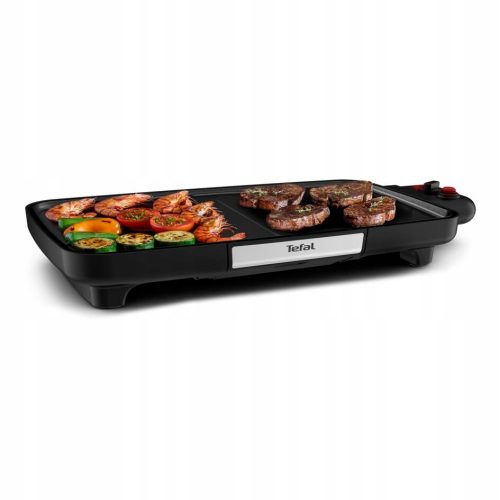 Roštilj Električni Plancha TEFAL BOOSTER CB6411 2u1 crni 2200 W