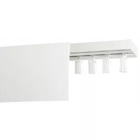 Jednotračna PVC stropna šipka s poklopcem 9cm 500cm