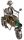  Metalni stalak za vino MOTOR CYCLIST II Motor