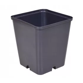  Edonic saksija 9 x 9,8 cm, crna plastika