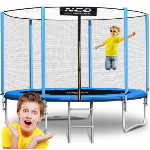 Trampolina Neo-Sport s mrežom 312 cm FT 10 (304-312 cm)