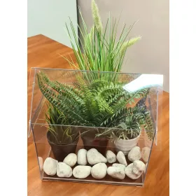  Mini staklenik 20 cm x 30 cm, plastika