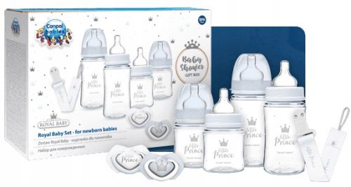 Set za bebe Canpol Babies Plave Bočice 0295