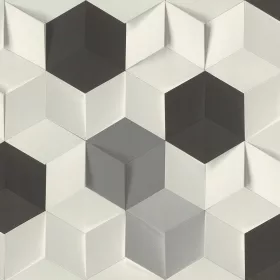 Tapeta 3D Origami Rasch Kocke