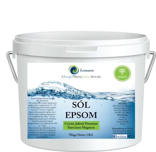Gorka rimski Epsom magnezijeva sol 5 kg