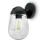 Vrtna zidna svjetiljka Lumiled Ovalis Graphite E27 12 W