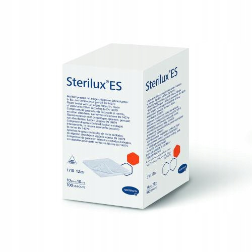 STERILUX sterilne komprese od gaze 10x10cm, 100 kom