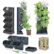  Prosperplast teglica za cvijeće 11 cm x 19,5 x 47,5 cm plastična crna, grafit