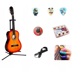 Gitara MSA J1 SB za djecu 1/2 veličine s tjunera i DVD