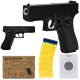 Pneumatski pištolj BB Glock Metal Set od 800 BB + knjiga naljepnica, strip Shop_lolki