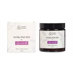   Tradicionalna svijeća od pčelinjeg voska Lavanda Apiary Zen 1 kom.