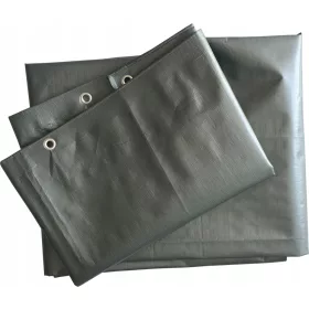 Zaštitna cerada srebrna 3x4 m, 120 g/m2