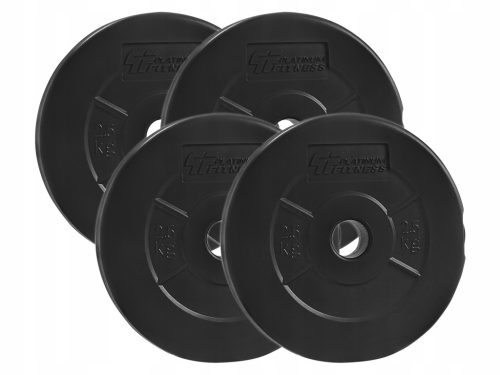 PLATINUM FITNESS UTEG 10KG BITUMEN UTEG OPTEREĆENJA 29MM