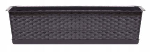  Prosperplast saksija za cvijeće 68,5 cm x 17,3 x 15 cm plastične nijanse smeđe i bež boje