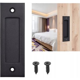 Unutarnja ručka za ručni rukohvat CRNA udubljena ručka