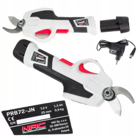   Vrtne škare - NAC akumulatorske električne škare 4 cm 7,2 V