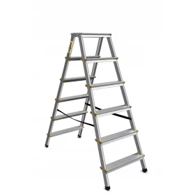 Drabest ljestve 3,2 m aluminijske 3 x 6 do 150 kg
