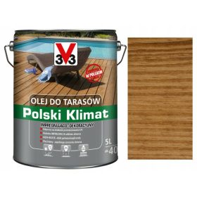  V33 Poljsko ulje za terase Klimat Dąb 5 l