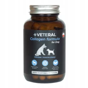  VETERAL dodaci za pse želatinske kapsule 100 g 60 kom.