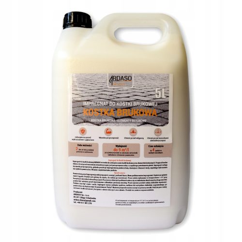 ARDASO Silikonska Impregnacija za Kamenje i Beton, 5 l