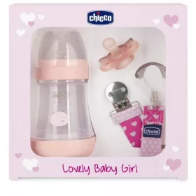   Chicco Zestaw Perfect5 Butelka Antykolkowa + Smoczek Mini Soft + Tasiemka